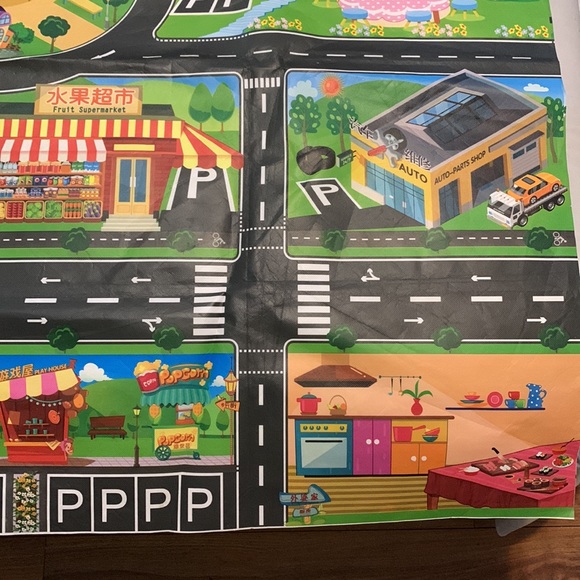 Kids City Road Playing Matt - Picture 3 of 5